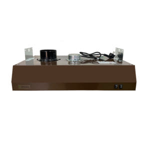 HS-380A 밤색 가로600mm장용 (슬림후드 버튼식)