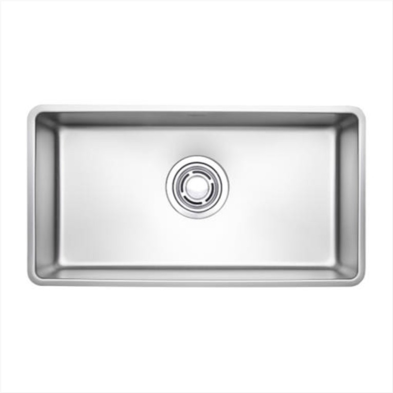 CFCEQ860 가로860mm, 깜뽀르테 CALMFORTE 860 언더 씽크볼, 배수구 포함