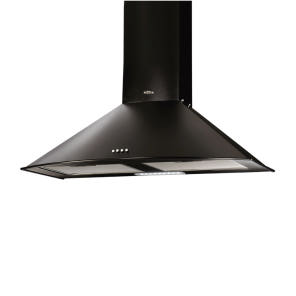 뉴침니 블랙 가로900mm (NCH-90BL, 침니후드, 전동댐퍼장착가능)