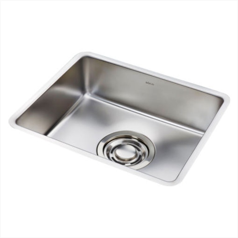 GD540 스테인레스 (가로540mm, GRAND 540 언더 씽크볼, 배수구 포함)