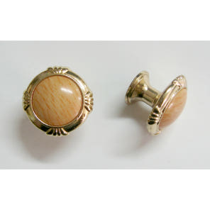 꽃단추 (1구손잡이, 캐스팅+플라스틱)