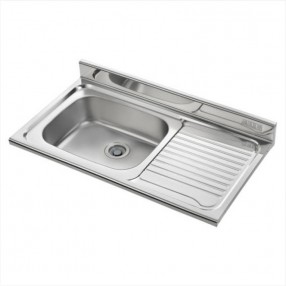 SS1000 (가로1000mm, 싱글볼, 레이온 씽크볼, 배수구 포함)