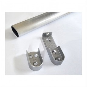 알루미늄 옷걸이봉 소켓 (19파이 타원형)