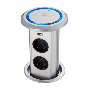 하츠 원터치 전동콘센트 (MC-A1201CB)