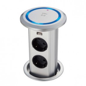 하츠 원터치 전동콘센트 (MC-A1201CB)